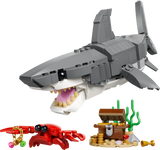 LEGO building toy set Fierce Shark 3in1 379 pieces, imported from the UK