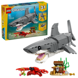 LEGO building toy set Fierce Shark 3in1 379 pieces, imported from the UK