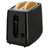 Cookworks black toaster with wide slots, UK version
