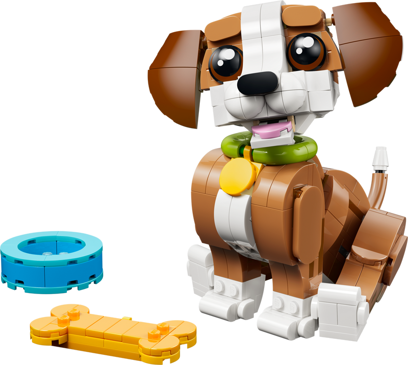 LEGO building set 3 in 1 Playful Puppy Dog 336 pieces, UK version