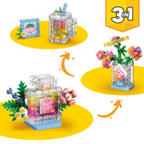 LEGO Creator Floral Decor Perfume Bottle 286-piece building set - British product