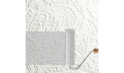 Argos Superfresco Swirl White Paintable Textured Wallpaper - 52cm x 10m- Buy online at McGrocer