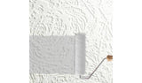 Superfresco Swirl White Wallpaper roll, paintable design (British brand)
