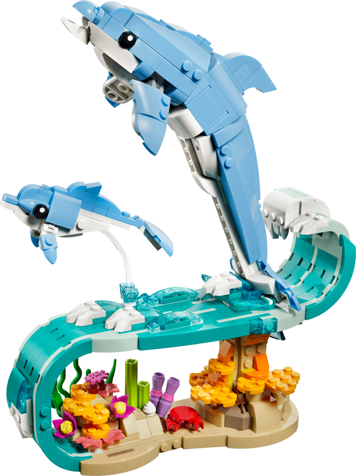 LEGO Creator 3 in 1 Sea Animals dolphins building toy (British brand)