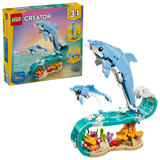LEGO Creator 3 in 1 Sea Animals dolphins building toy (British brand)