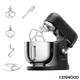 Kenwood kMix stand mixer Matt Black 5L, UK version