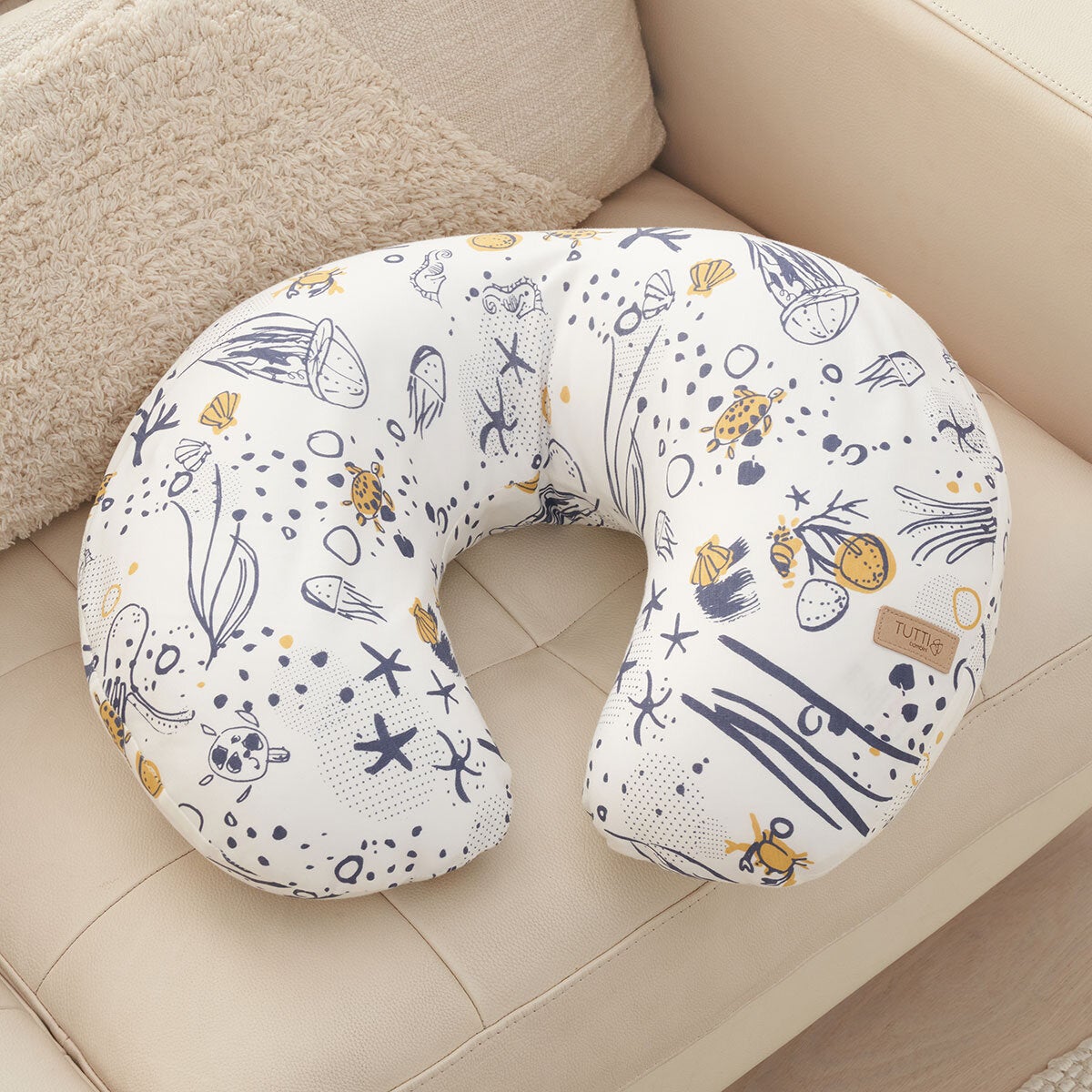 Tutti Bambini feeding pillow 42 x 55 cm Our Planet, imported from the UK