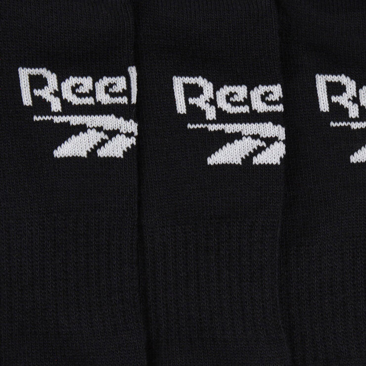 Reebok no show socks 6 pack in black, white, grey (British brand)