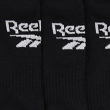 Reebok no show socks 6 pack in black, white, grey (British brand)