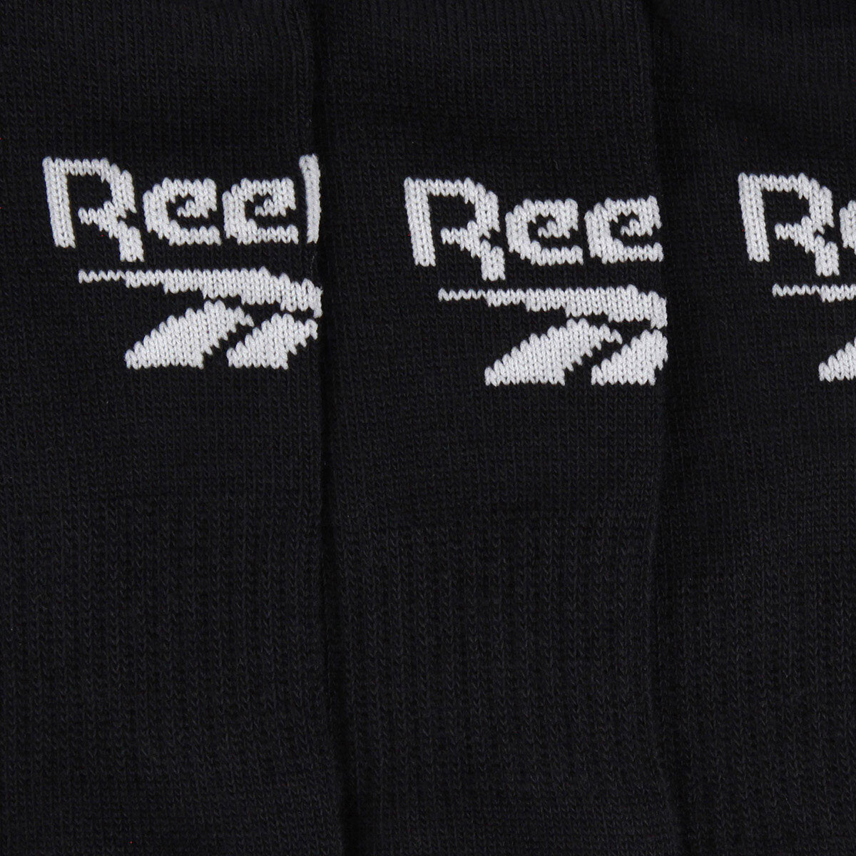 Reebok no show socks 6 pack in black, white, grey (British brand)