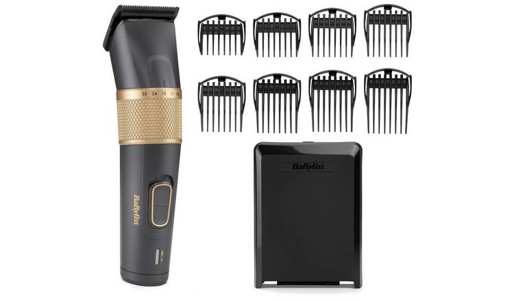 BaByliss Graphite Precision Cordless Hair Clipper, imported from the UK