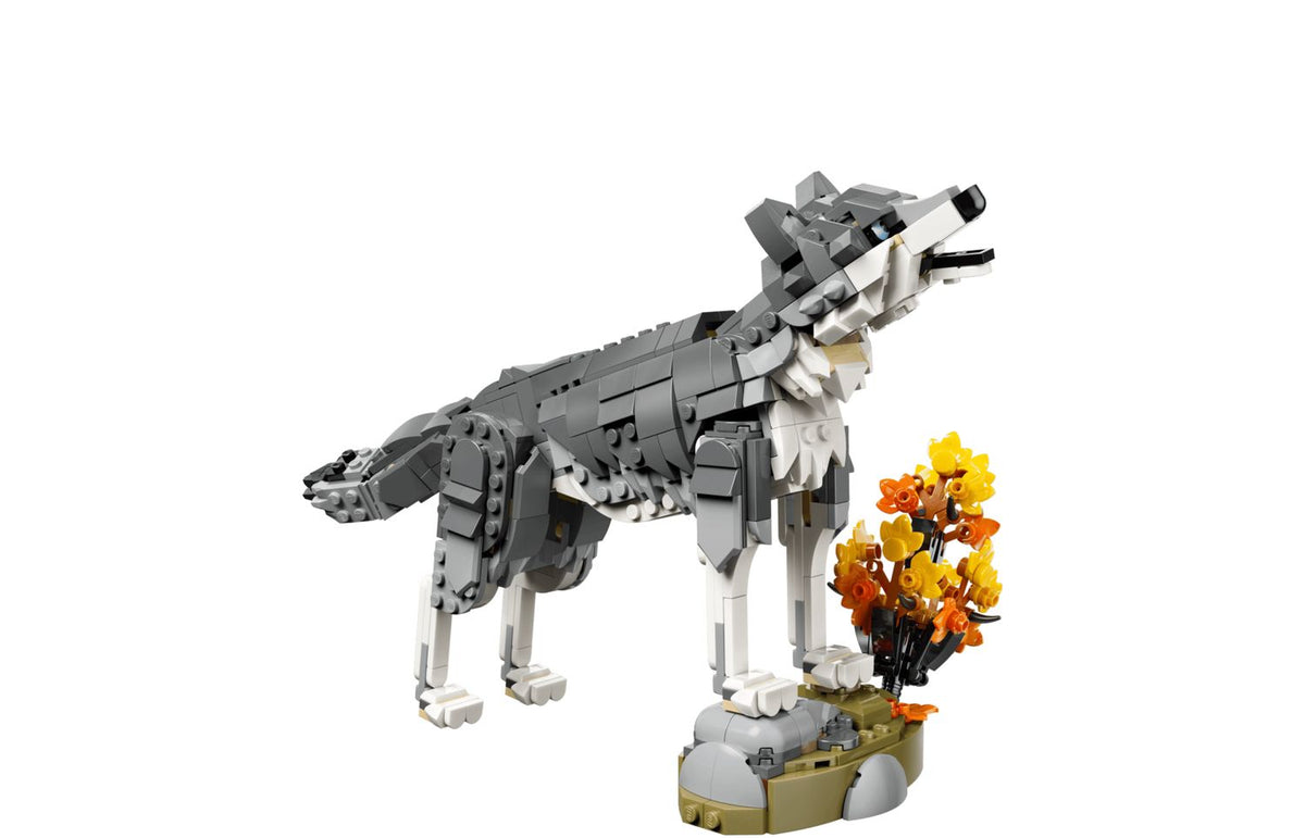 LEGO Creator Gray Wolf building set 657 pieces, UK version