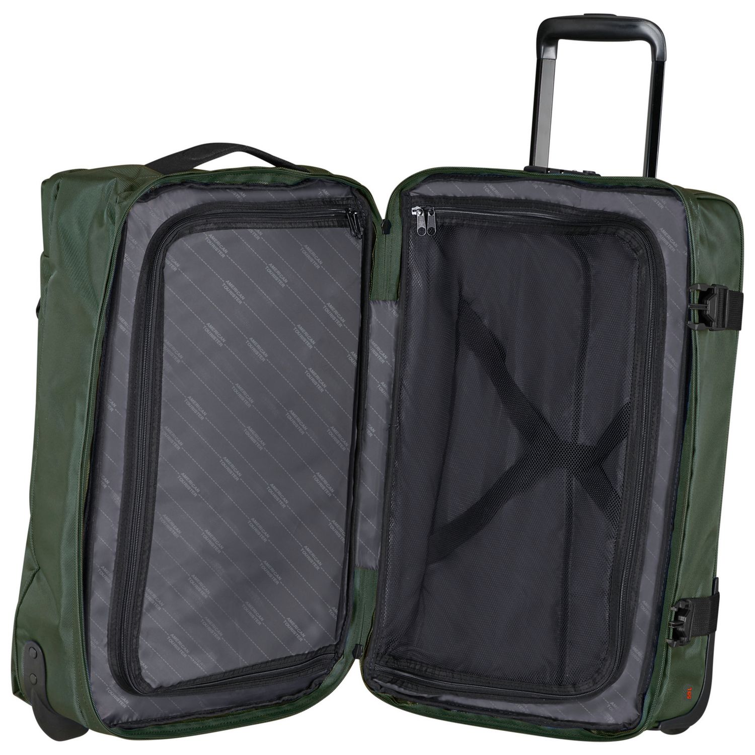 American Tourister Eco Soft cabin suitcase khaki, imported from the UK