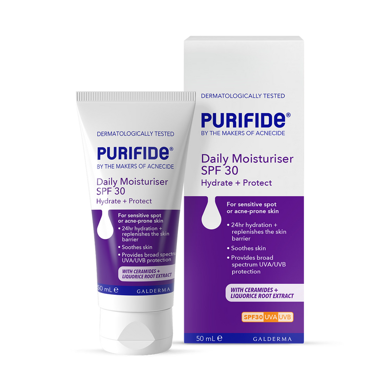 Acnecide moisturiser SPF30 50ml (British brand)