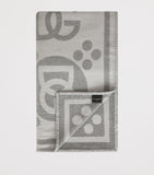 Dolce & Gabbana Casa wool logo jacquard throw 140cm x 180cm - British product