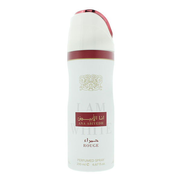Lattafa Ana Abiyedh Rouge perfumed body spray 200ml, UK version