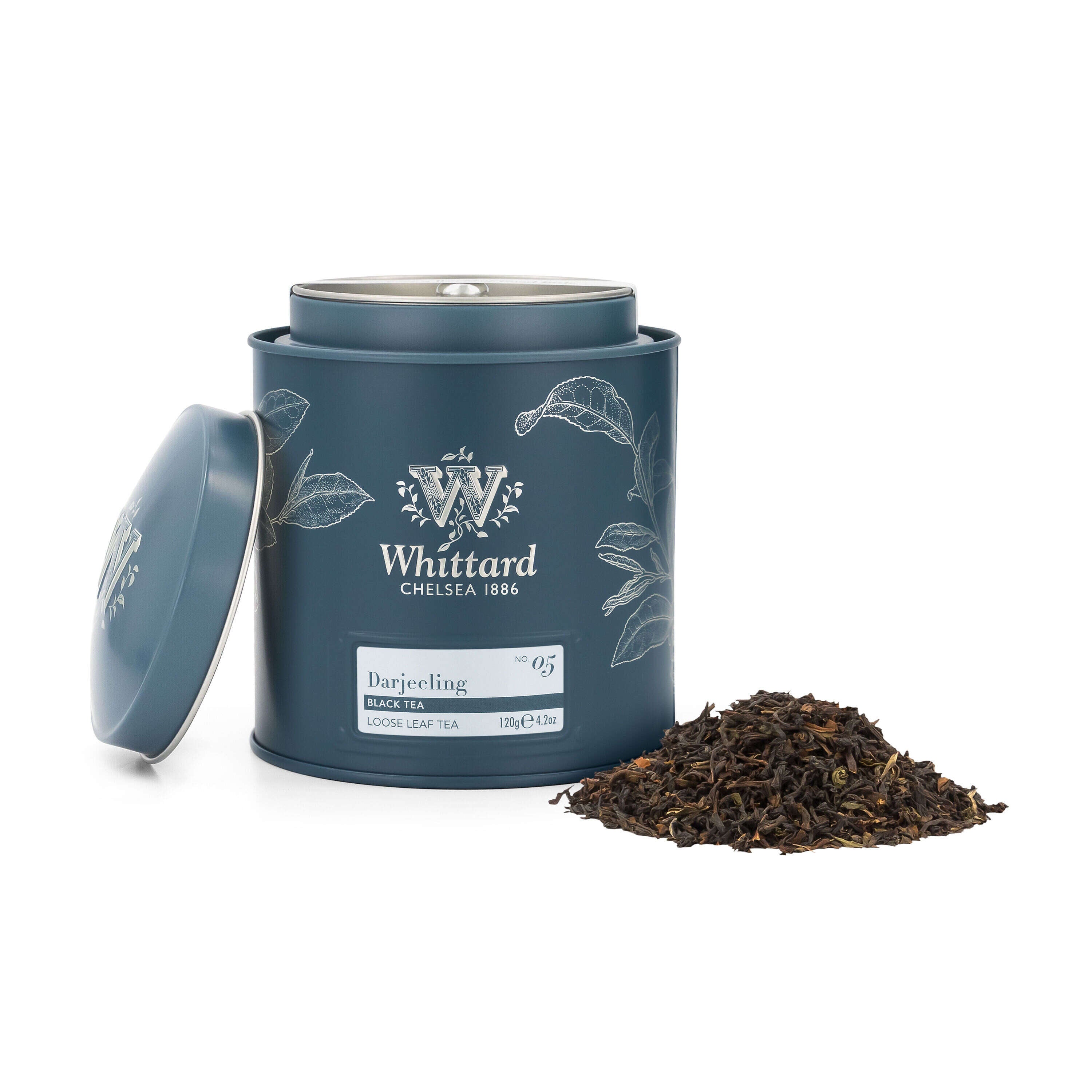 Darjeeling loose tea caddy 100g, imported from the UK