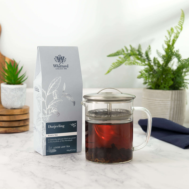 Whittard Darjeeling loose tea 100g pouch, UK version