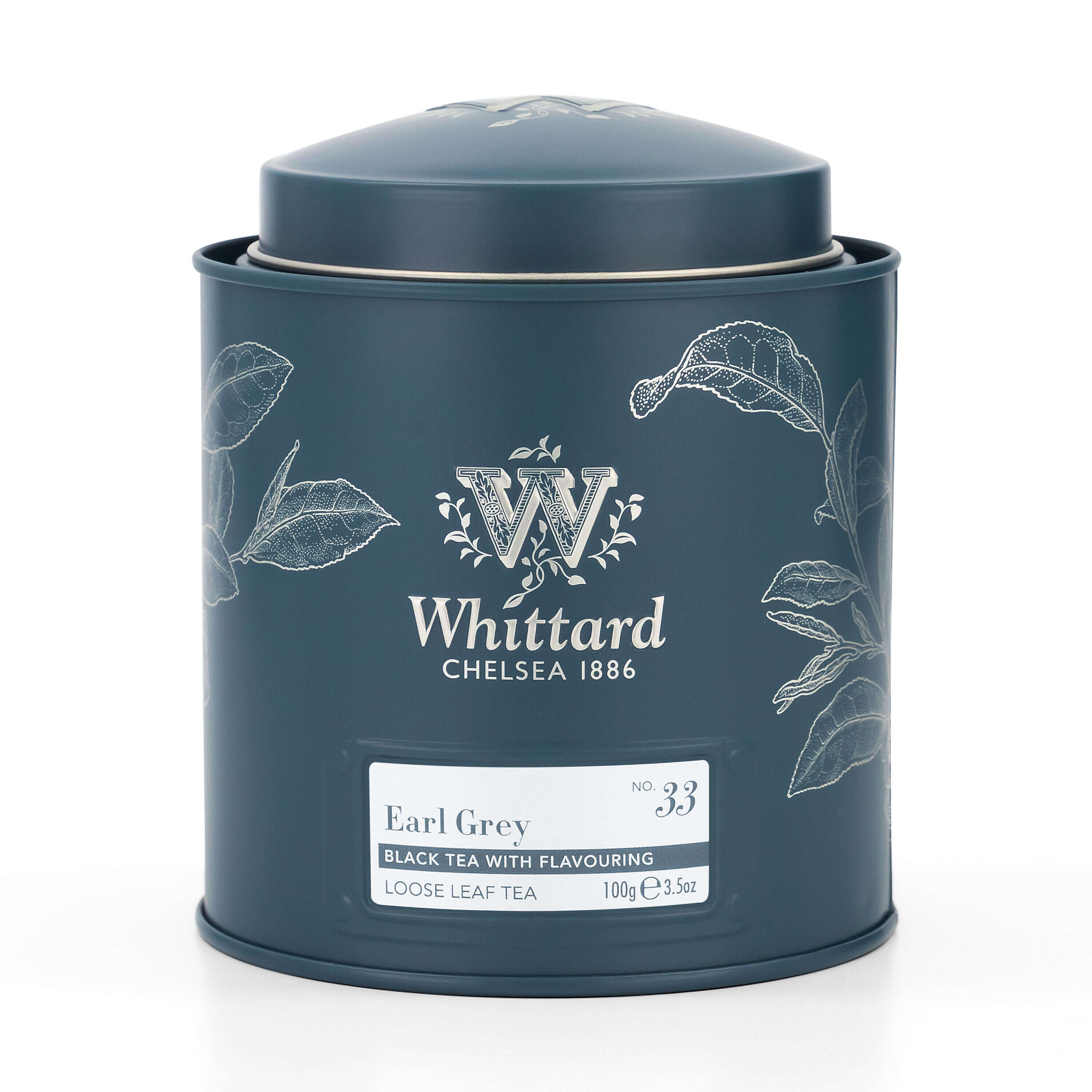 Whittard Earl Grey loose leaf tea caddy 100g, UK version
