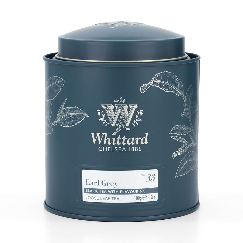 Whittard Earl Grey loose leaf tea caddy 100g, UK version
