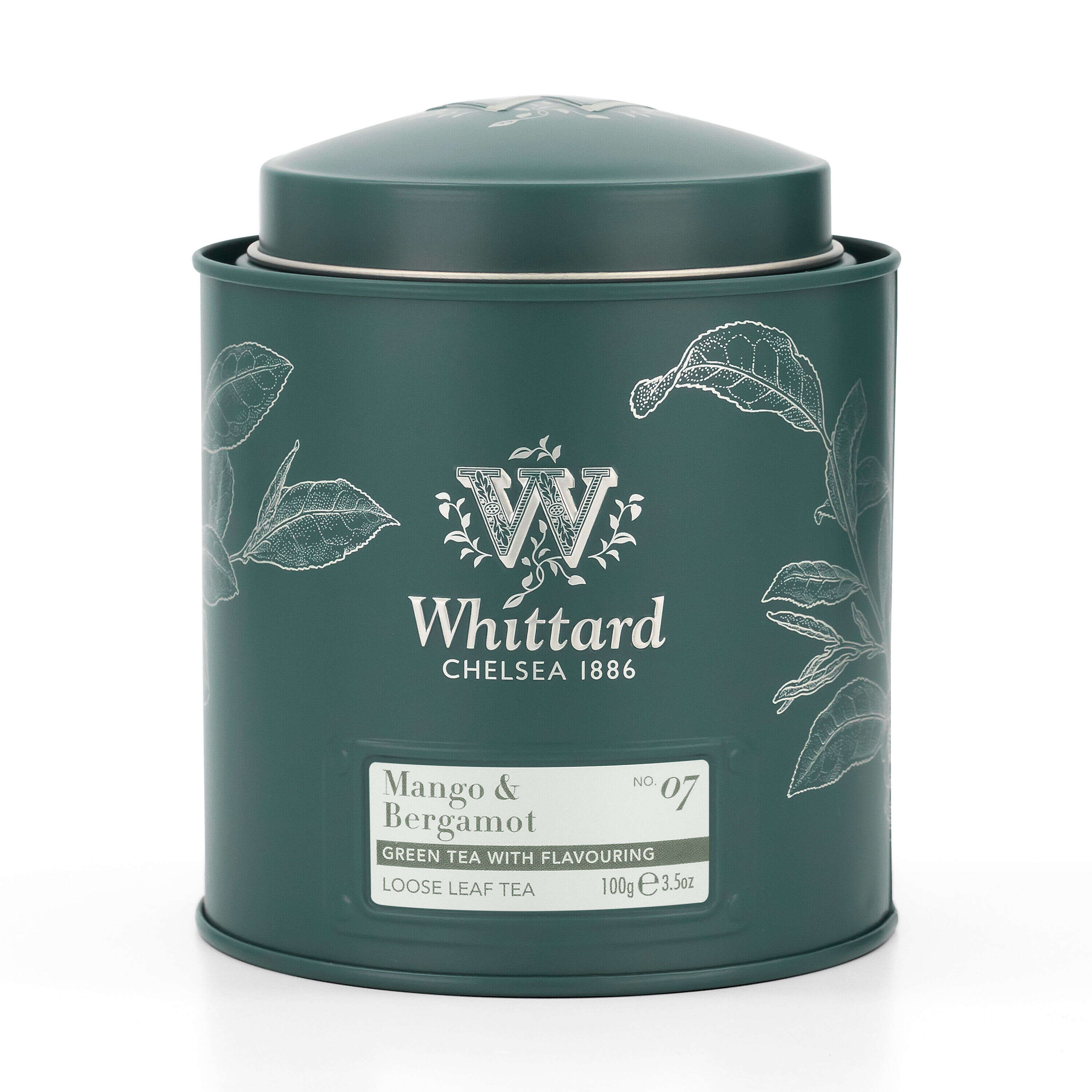 Mango bergamot loose tea caddy 100g (British brand)