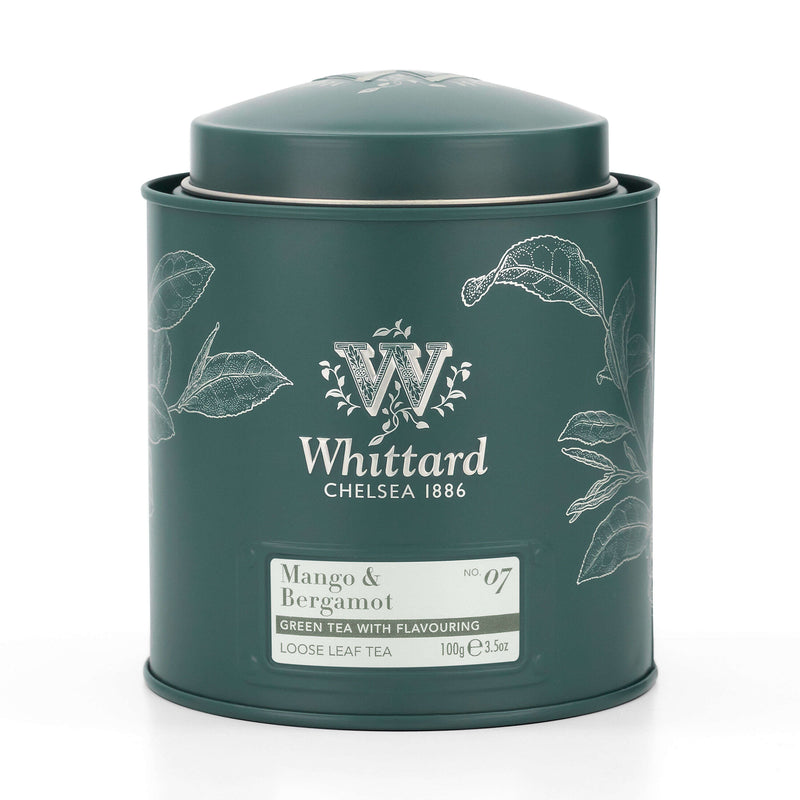 Mango bergamot loose tea caddy 100g (British brand)