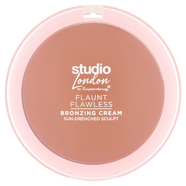 Studio London Flaunt Flawless Cream Bronzer 4 Sun-Drenched GOODS Superdrug   