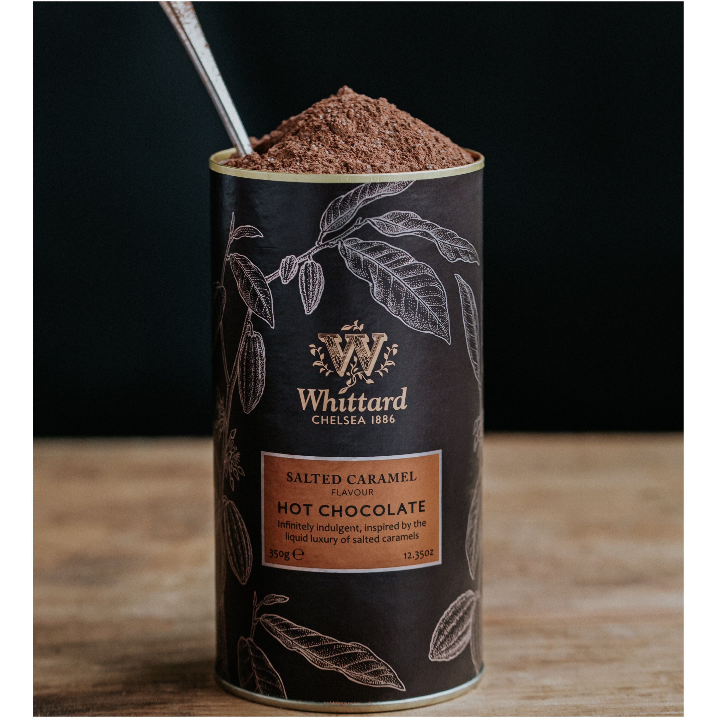 Whittard salted caramel hot chocolate powder 350g - British product