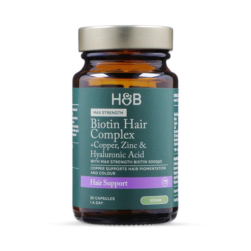 Holland & Barrett Biotin Hair Complex 30 Capsules , UK version