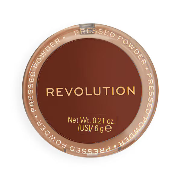 Makeup Revolution Reloaded Pressed Powder Dark shade, imported from the UK