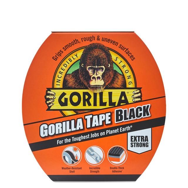 Gorilla Tape Black 11m GOODS M&S   