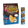 Dare Veggie Crisps Zesty Ranch 4 x 100g Bags, imported from the UK