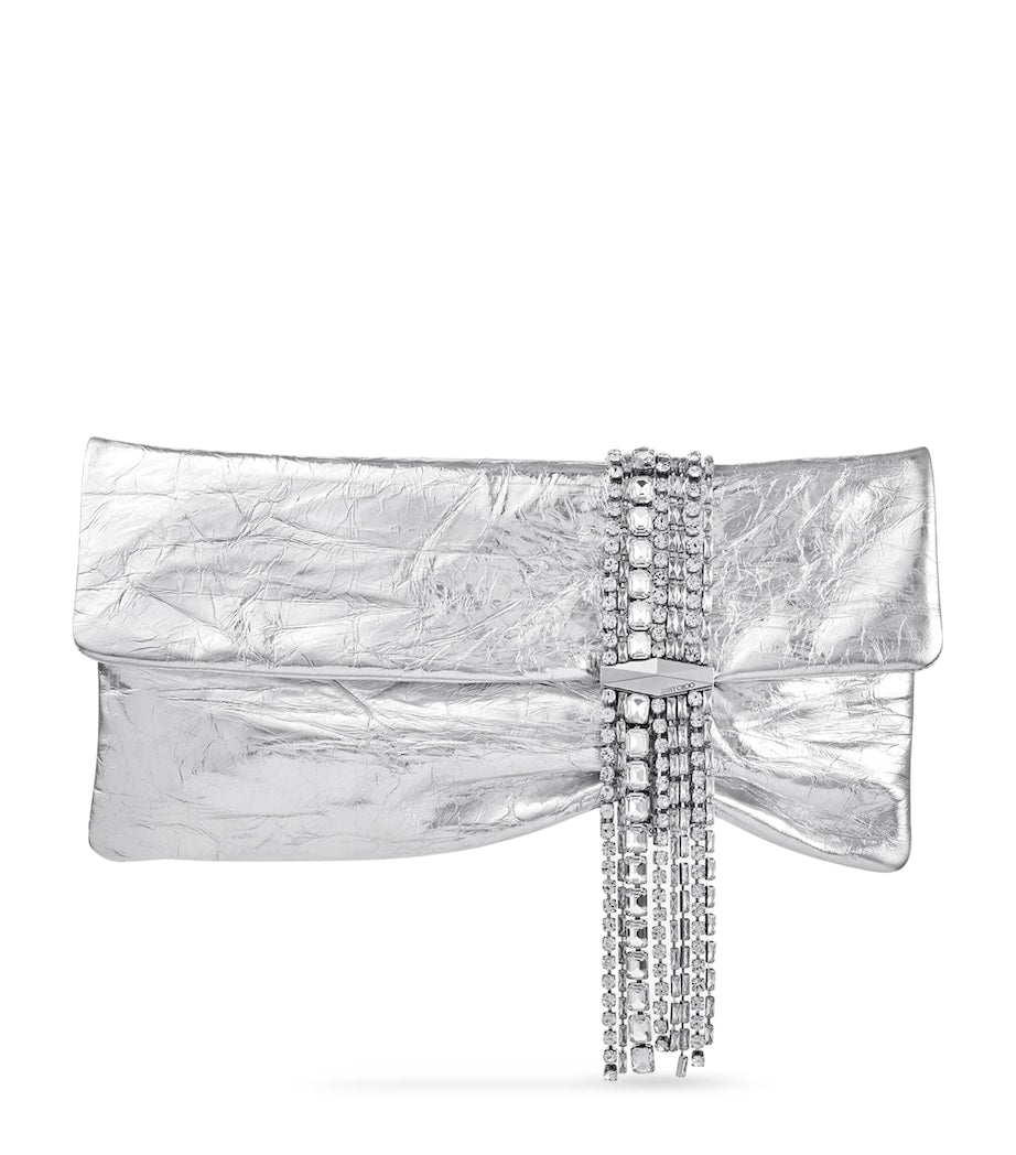 Jimmy Choo Zandra clutch bag with crystal belt - British product