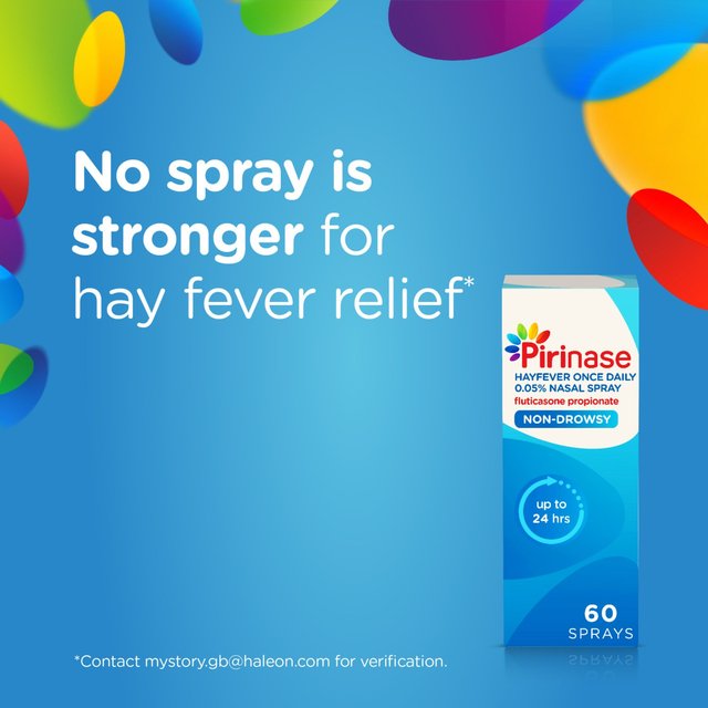 Pirinase Hayfever Nasal Spray 24 Hour Congestion Relief   60ml GOODS M&S   