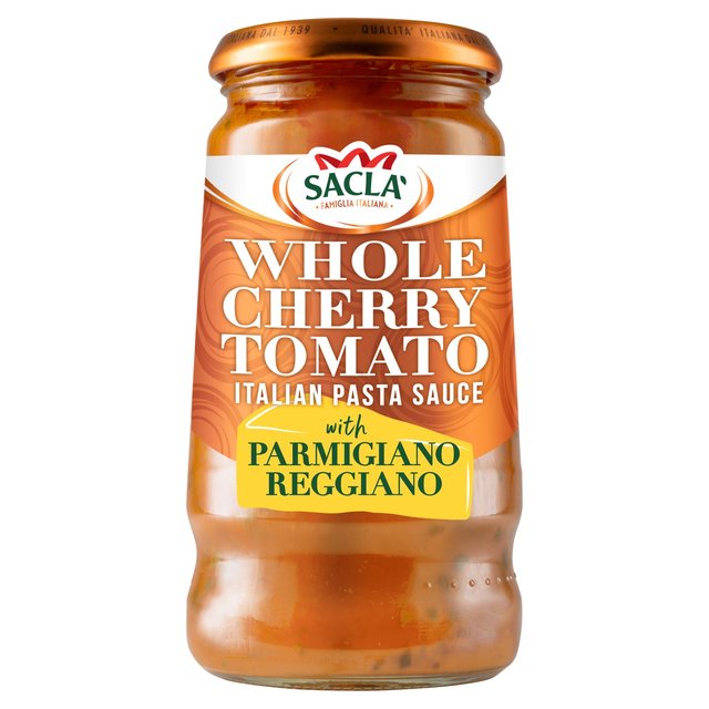 Sacla' Whole Cherry Tomato & Parmesan Pasta Sauce   350g