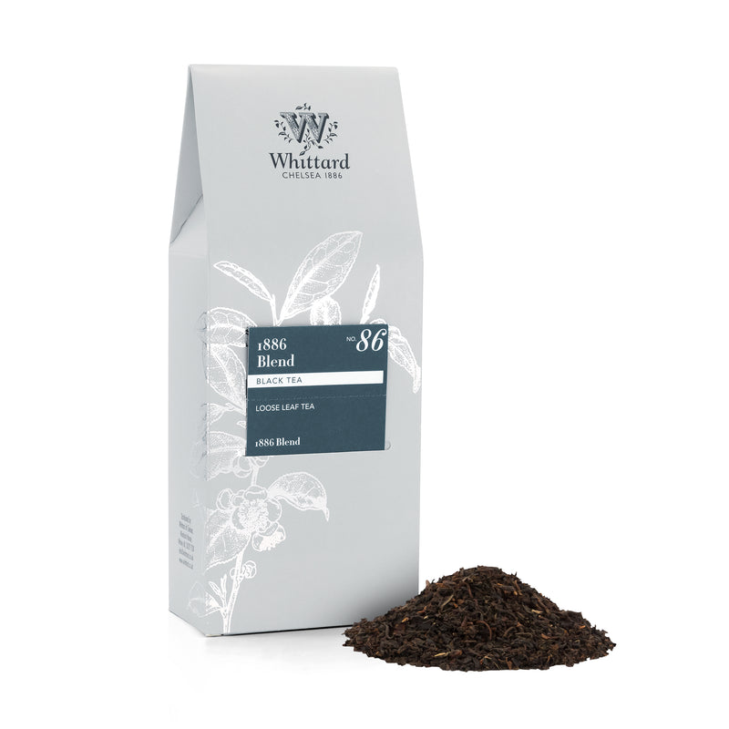 Whittard 1886 loose black tea pouch 100g, UK version
