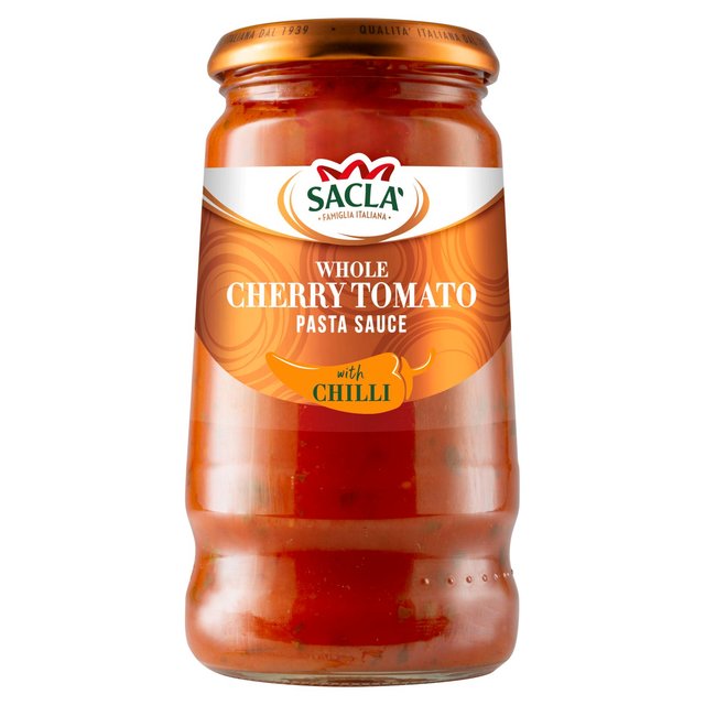 Sacla' Whole Cherry Tomato & Chilli Pasta Sauce   350g GOODS M&S   