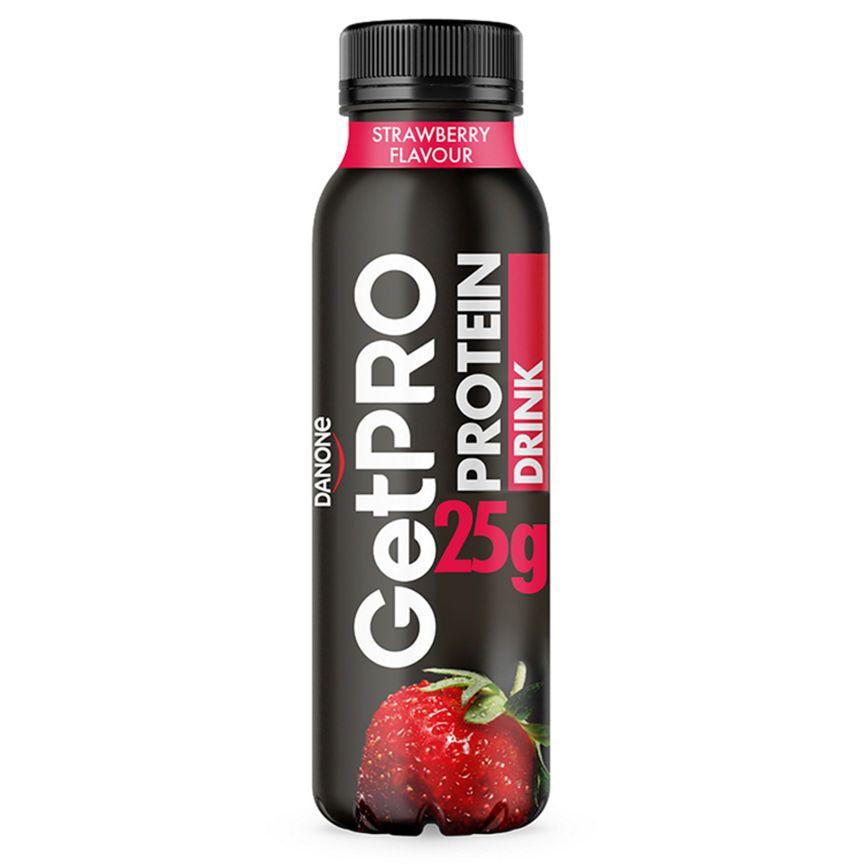 GetPro 25g Protein Drink Strawberry Flavour 300g GOODS ASDA   