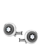 Montblanc Star cufflinks stainless steel mother-of-pearl - British product