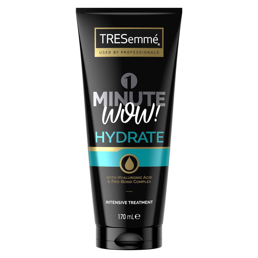 TRESemme 1 Minute WOW intensive hair treatment with Hyaluronic acid Hydrate & Purify GOODS ASDA   