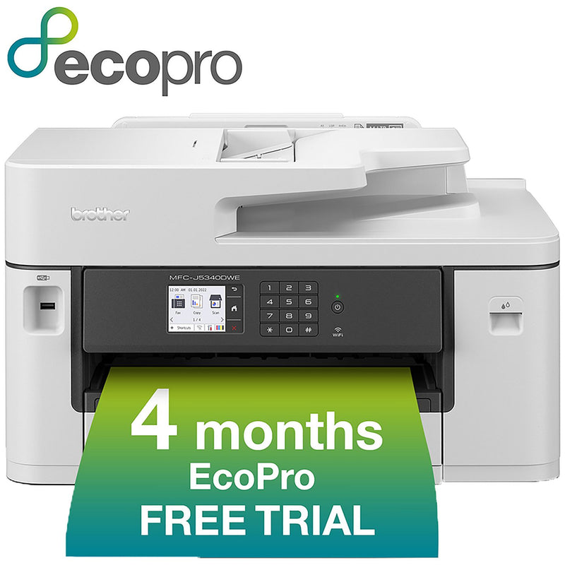 Brother MFC-J5340DWE A3 inkjet printer 250-sheet tray (British brand)