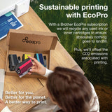 Brother MFC-J5340DWE A3 inkjet printer 250-sheet tray (British brand)