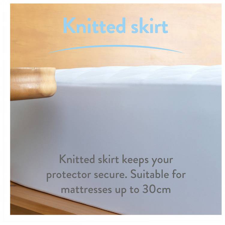 Slumberdown Cotton Comfort mattress protector single, UK version