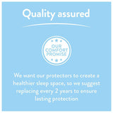 Slumberdown Cotton Comfort mattress protector single, UK version