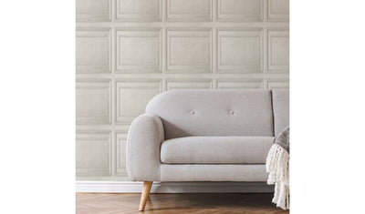 Argos Fresco Wood Panel Neutral Wallpaper- Buy online at McGrocer
