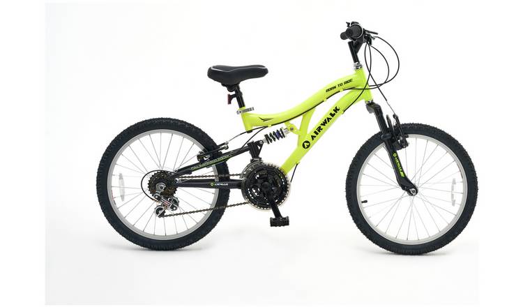 Airwalk kids mountain bike 20 inch yellow, UK version