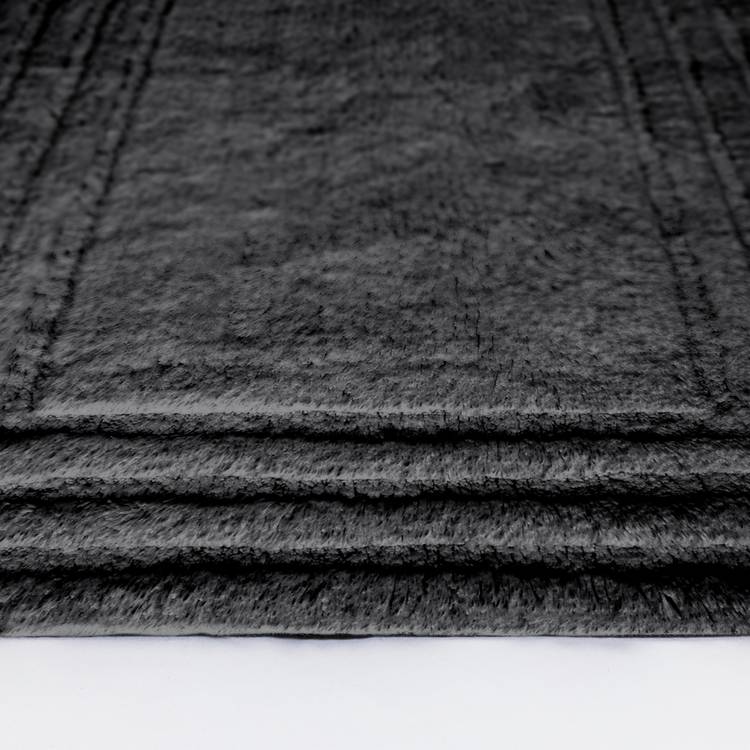 Habitat bath runner black cut pile 40x100cm, UK version