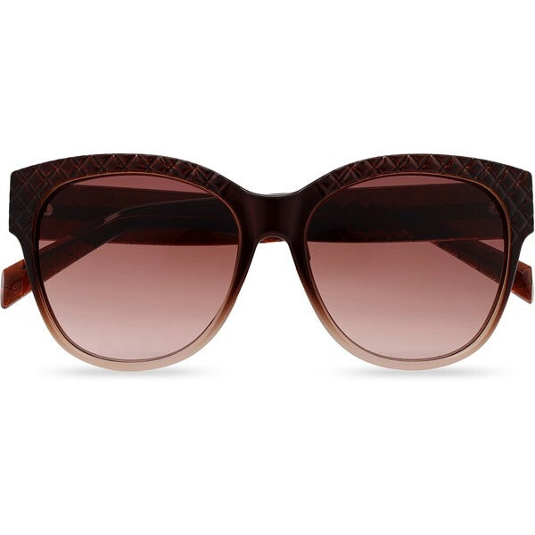 Karen Millen KM5058 brown graduated sunglasses (British brand)