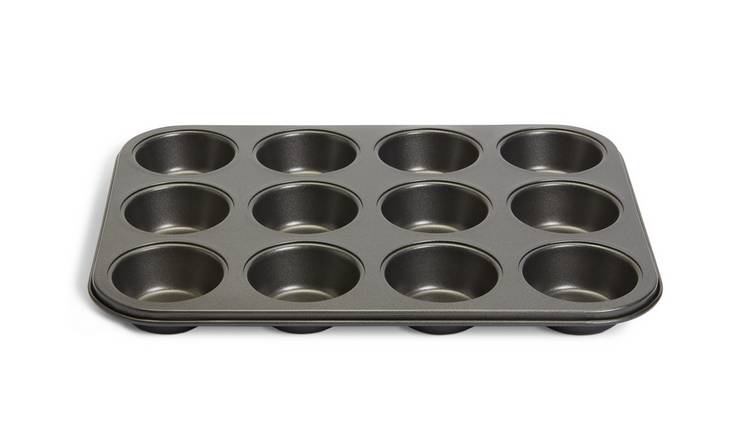 Habitat 12-cup non-stick muffin tray, imported from the UK