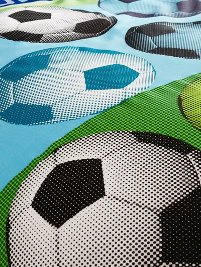 Next Catherine Lansfield Blå Fotball Dynetrekk og putevarsett- Kjøp online hos McGrocer